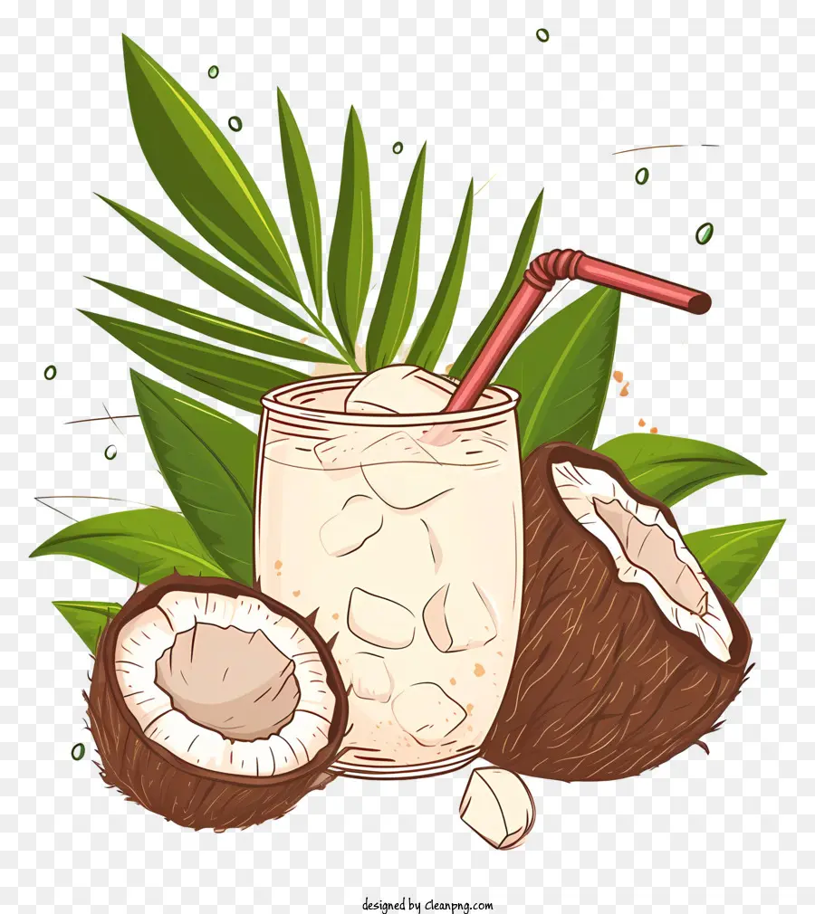 Boisson à La Noix De Coco，Tropical PNG