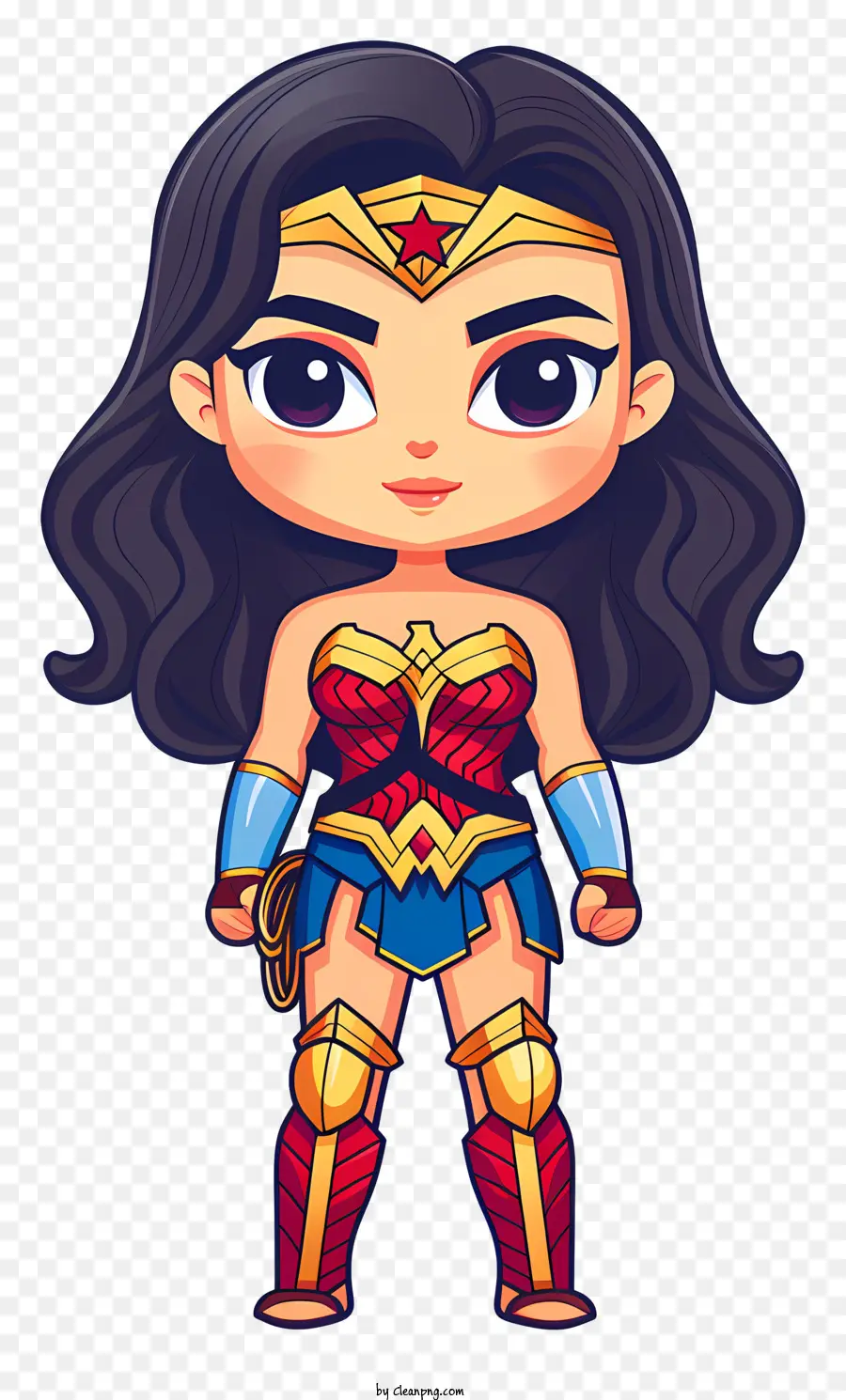 Wonder Woman，Chibi De Wonder Woman PNG