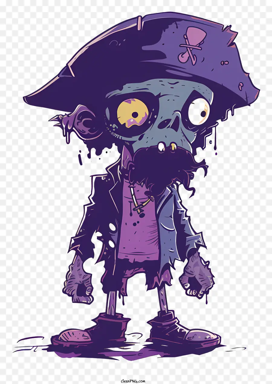 Zombi，Pirate Zombie PNG