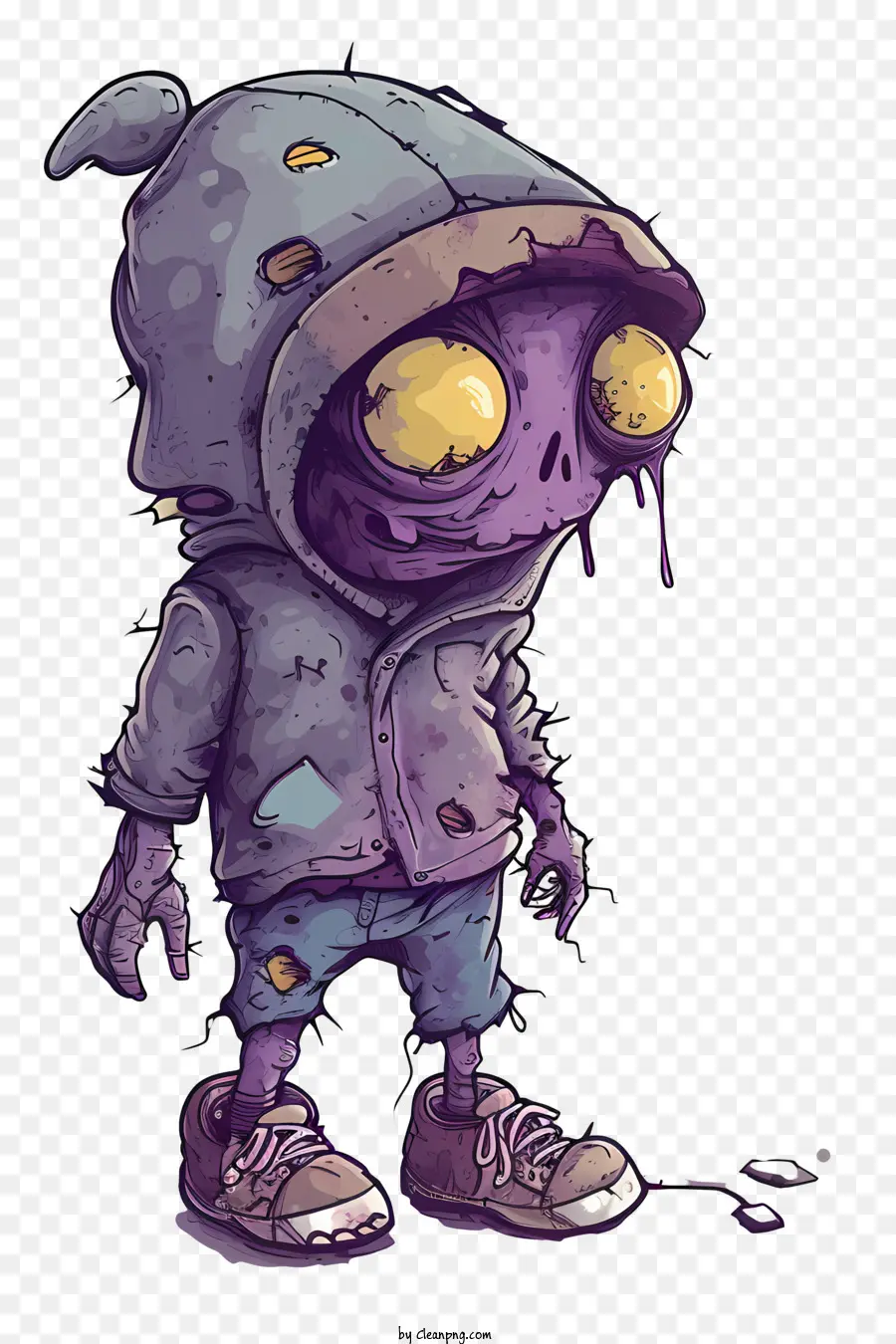 Zombie，Sweat Capuche PNG