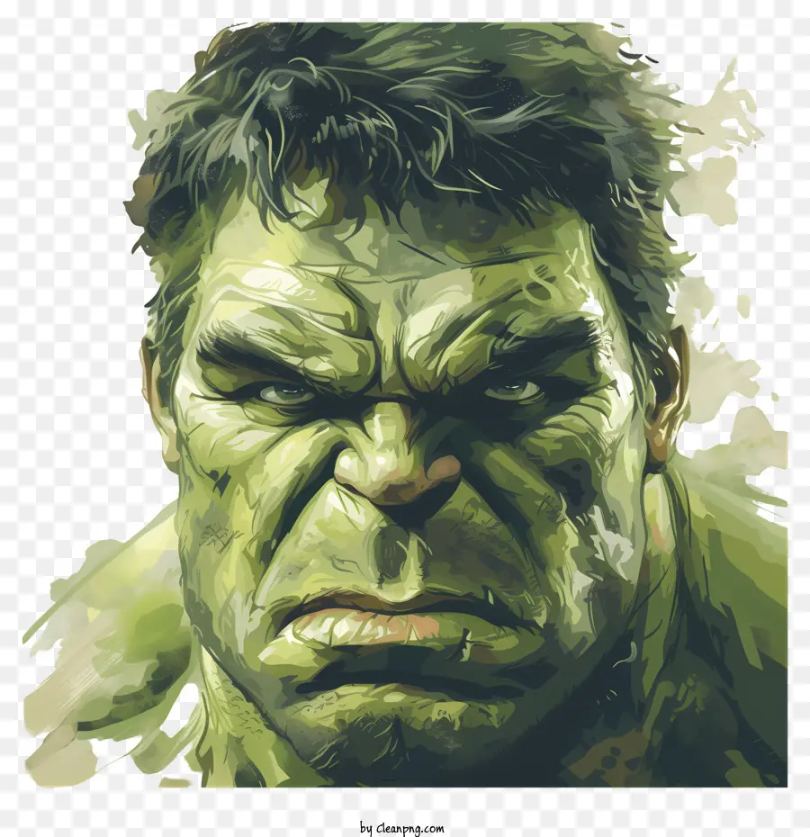 Ponton，Visage De Hulk PNG
