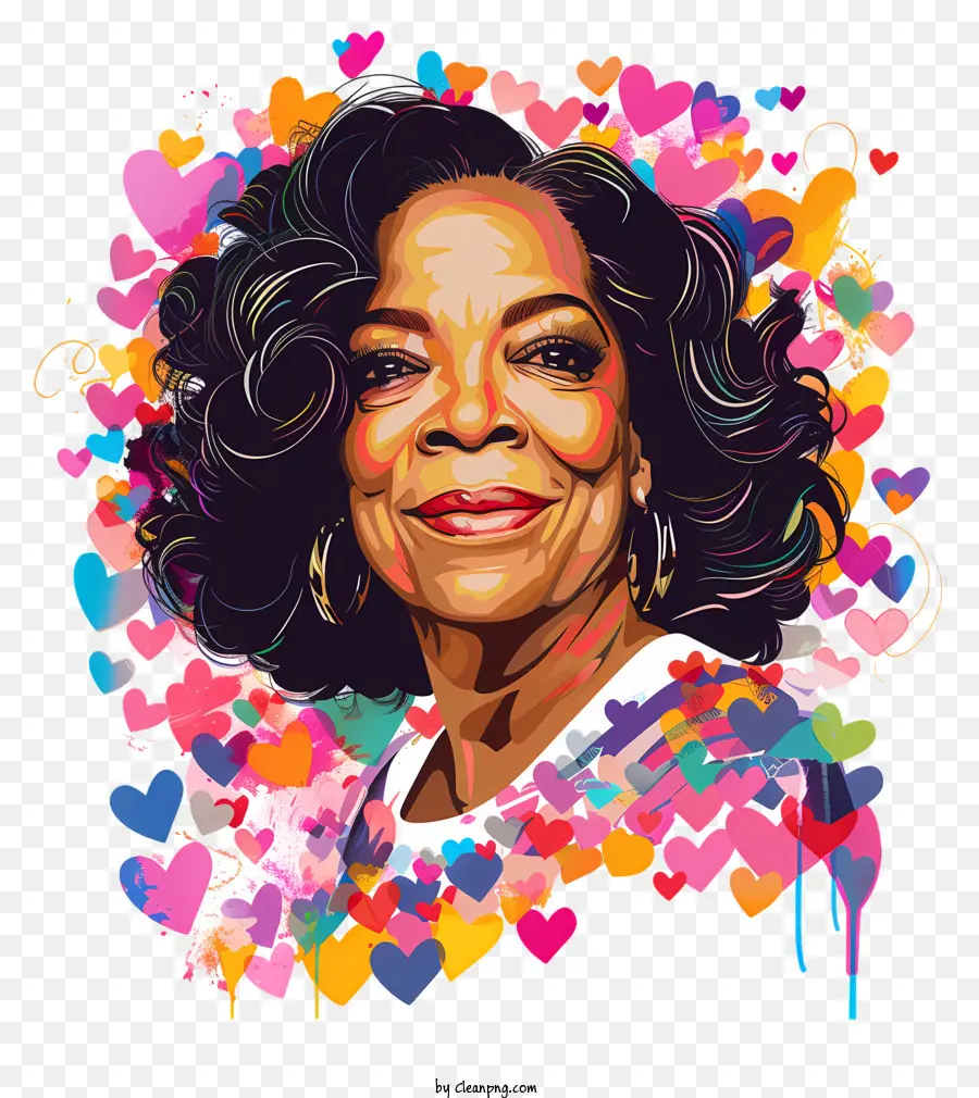 Oprah Winfrey，Afro Américaine PNG