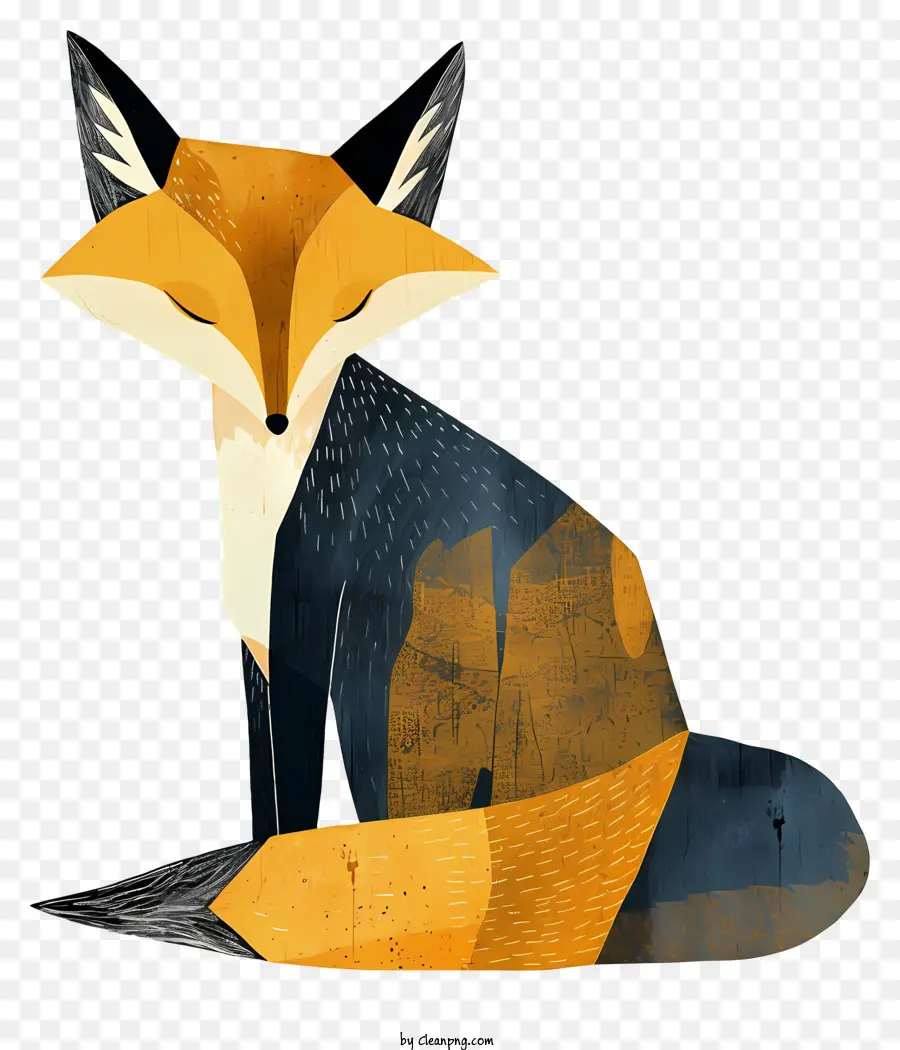 Fox，Peinture à L'aquarelle PNG