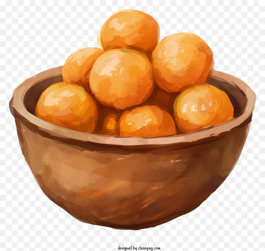 Laddu，Boules Oranges PNG