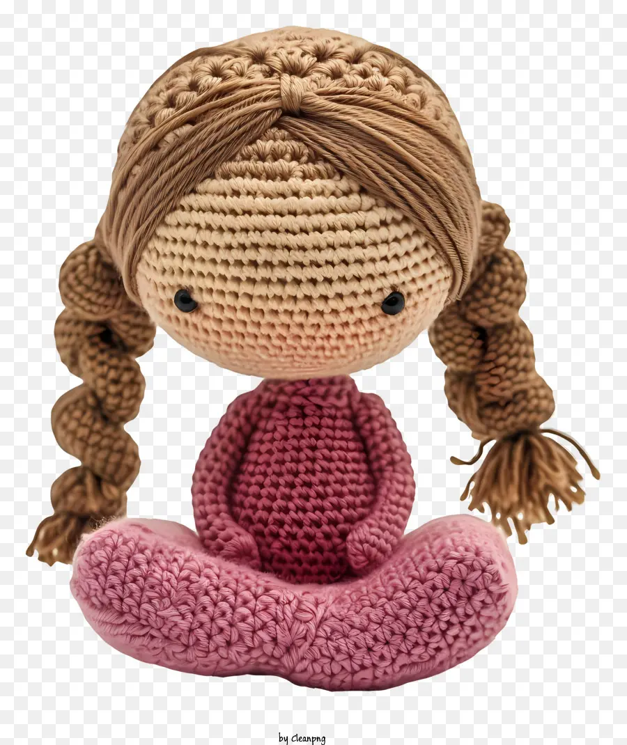 Poupée à Crochet，Poupée Au Crochet PNG