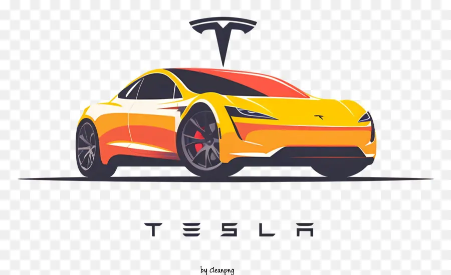 Voiture Tesla，Voiture électrique PNG