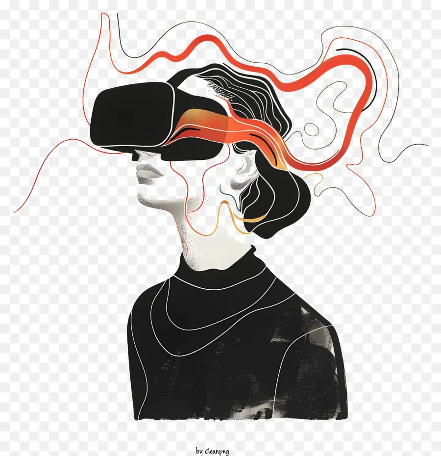 Réalité Virtuelle，Casque Vr PNG