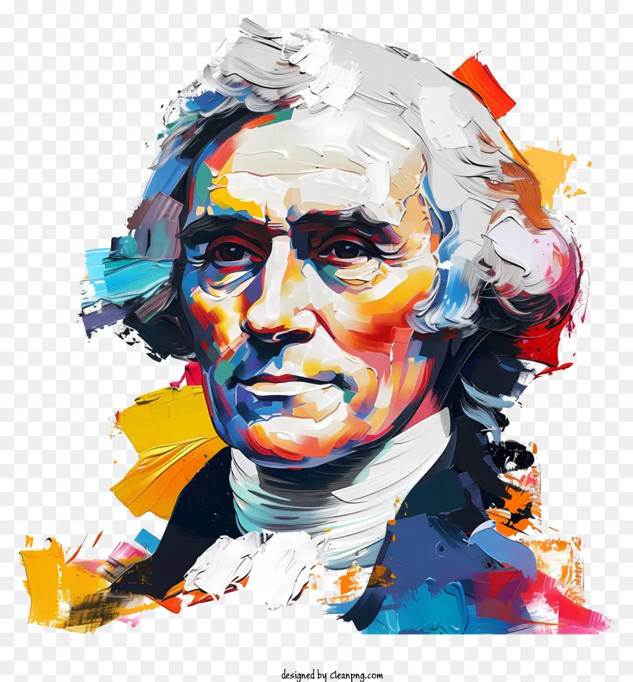 Thomas Jefferson，Portrait PNG