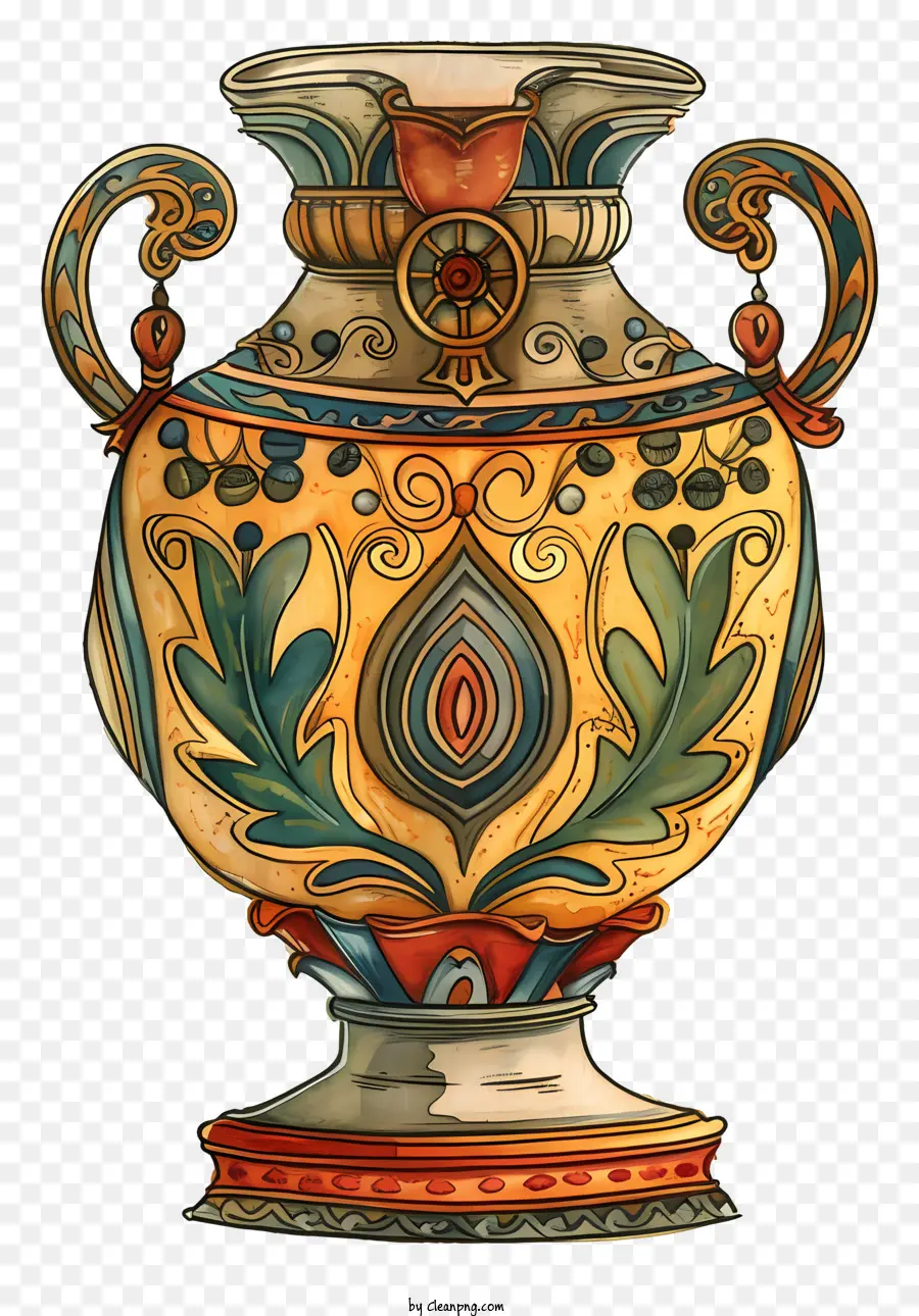 Romain Vase，Vase Décoratif PNG