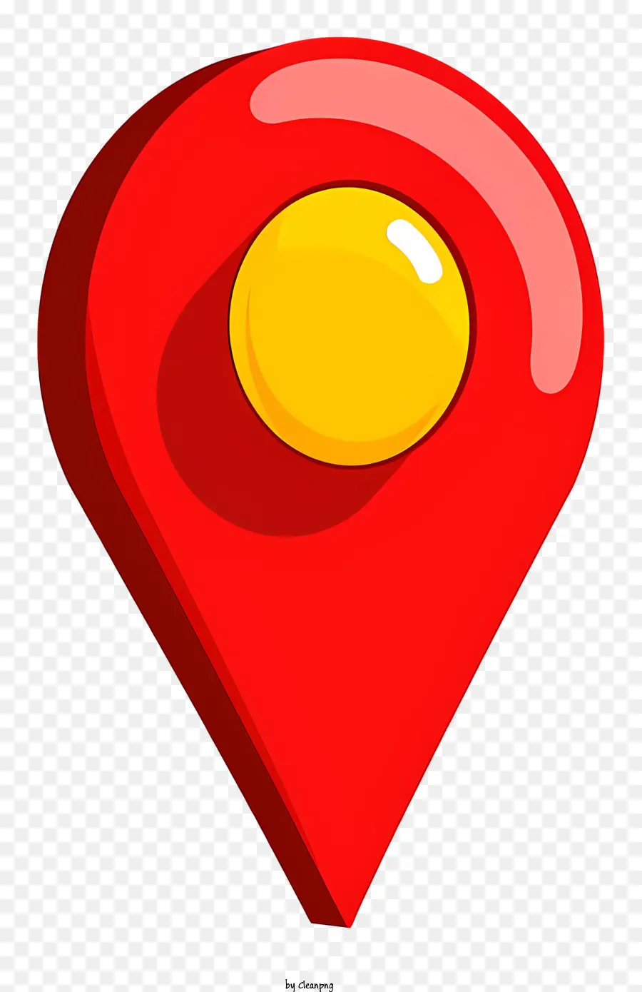 Emplacement Symbole，Rouge Pin PNG