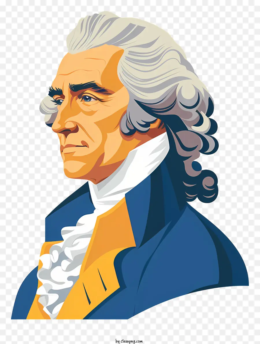 Thomas Jefferson，Président Thomas Jefferson PNG