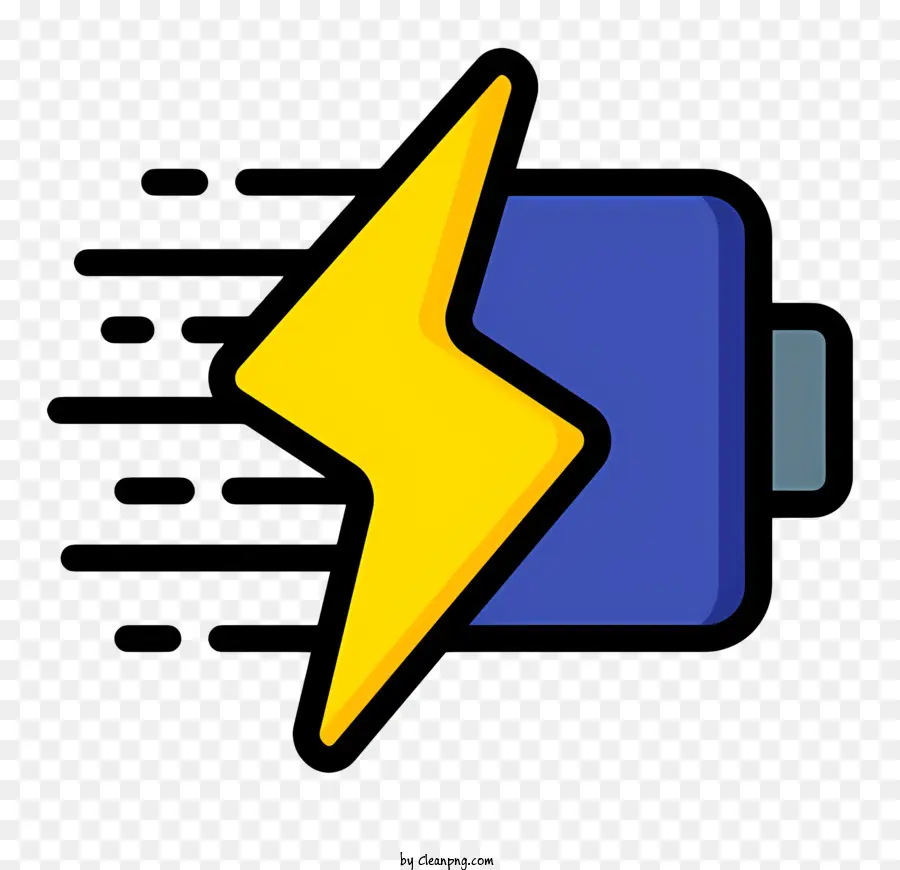 Batterie Logo，Éclair PNG