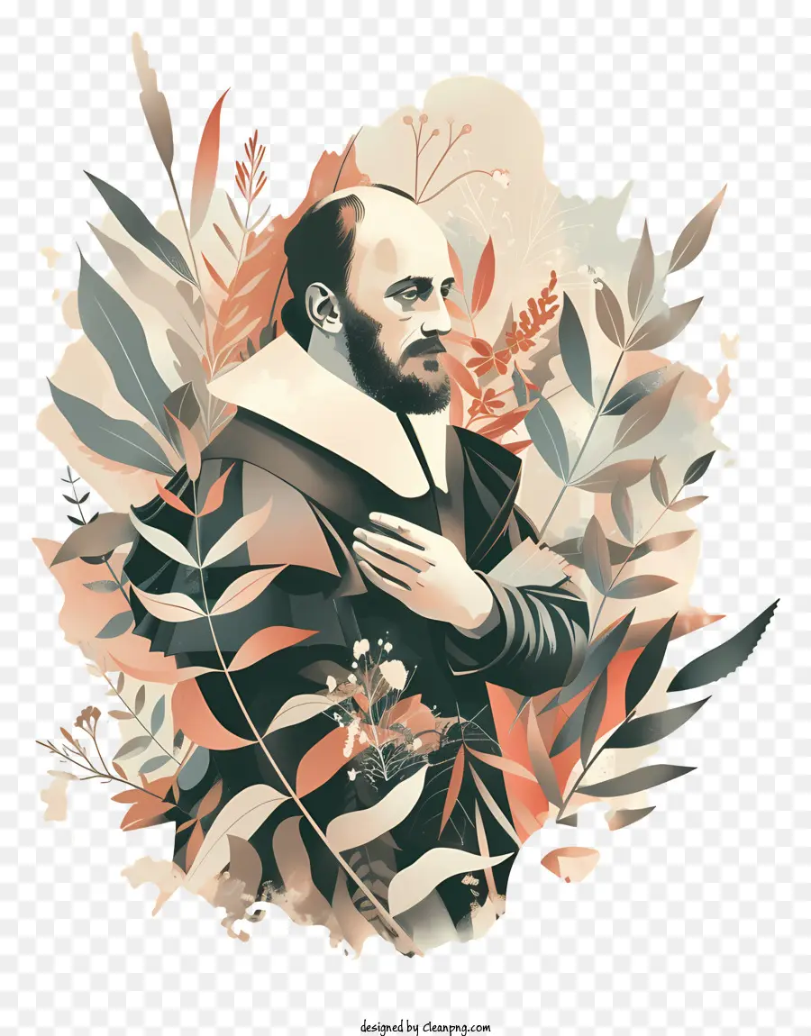 Shakespeare，Portrait PNG
