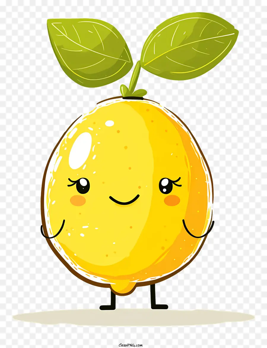 Dessin Animé De Citron，Mignon Cartoon De Citron PNG