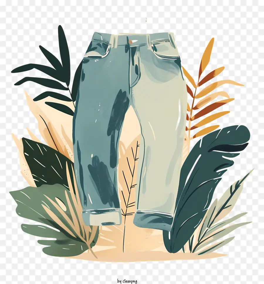 Jeans，Mode Tropicale PNG