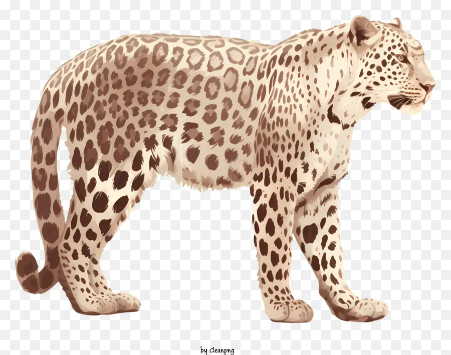Leopard，Pattes Arrière PNG