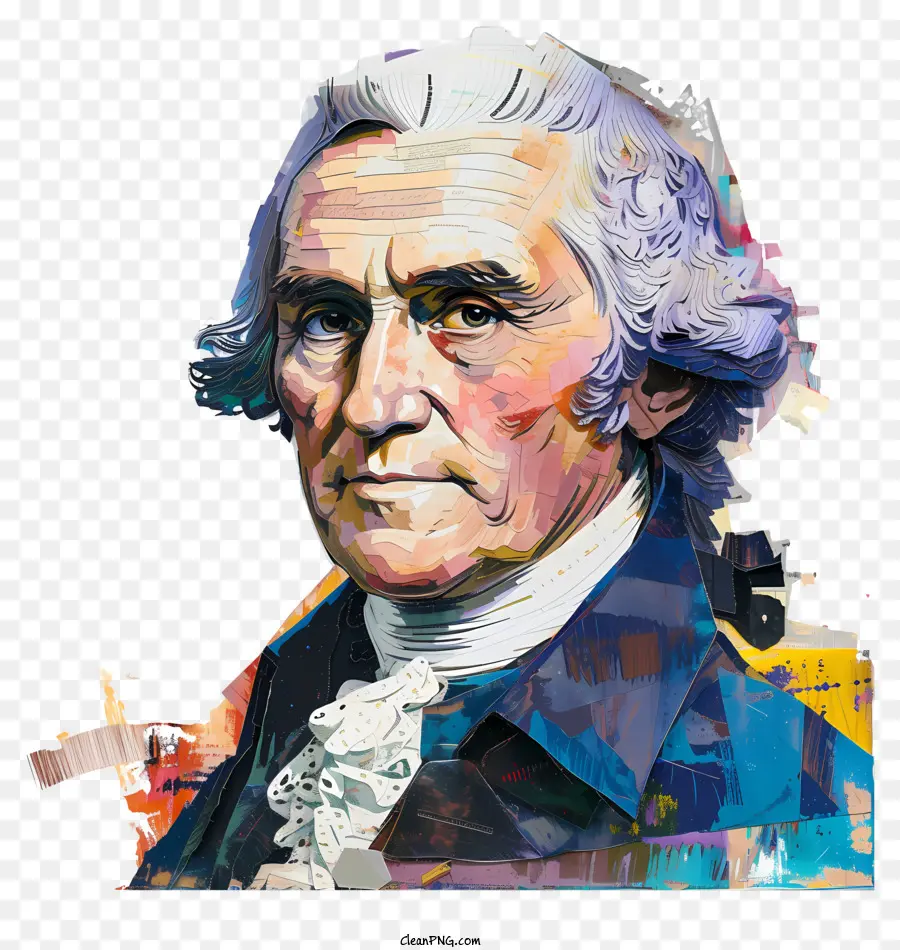 Thomas Jefferson，Portrait De George Washington PNG