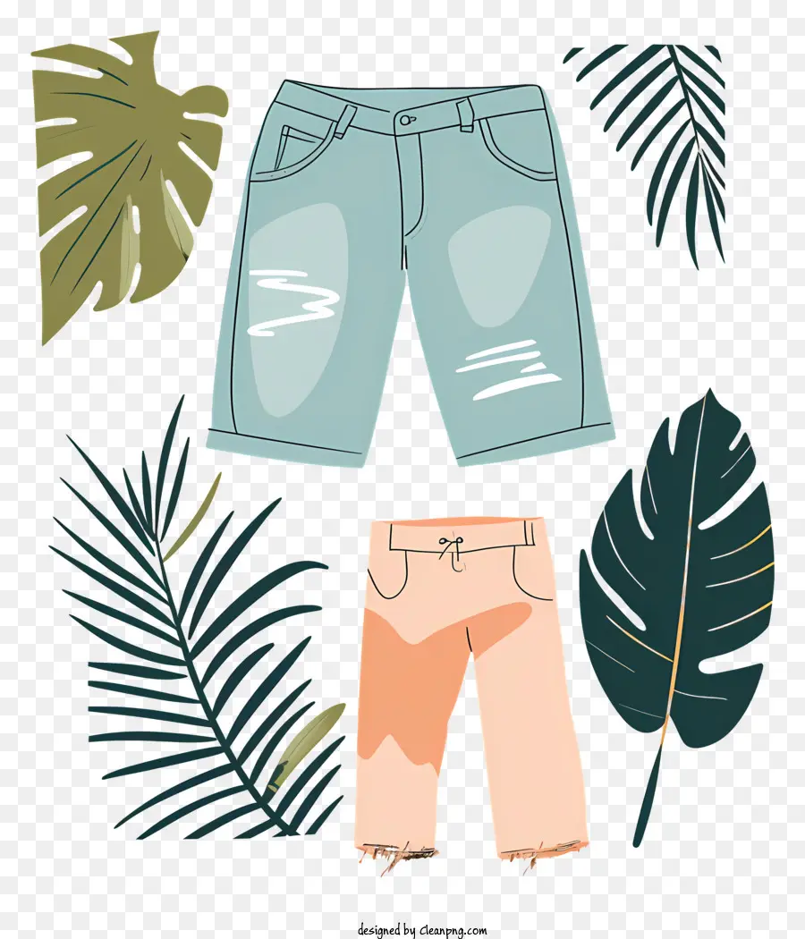 Jeans，Short Denim PNG