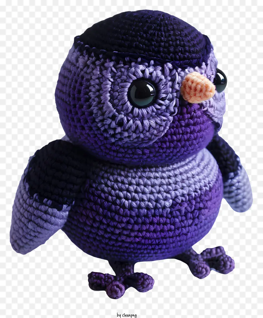 Crochet，Petit Hibou Violet PNG