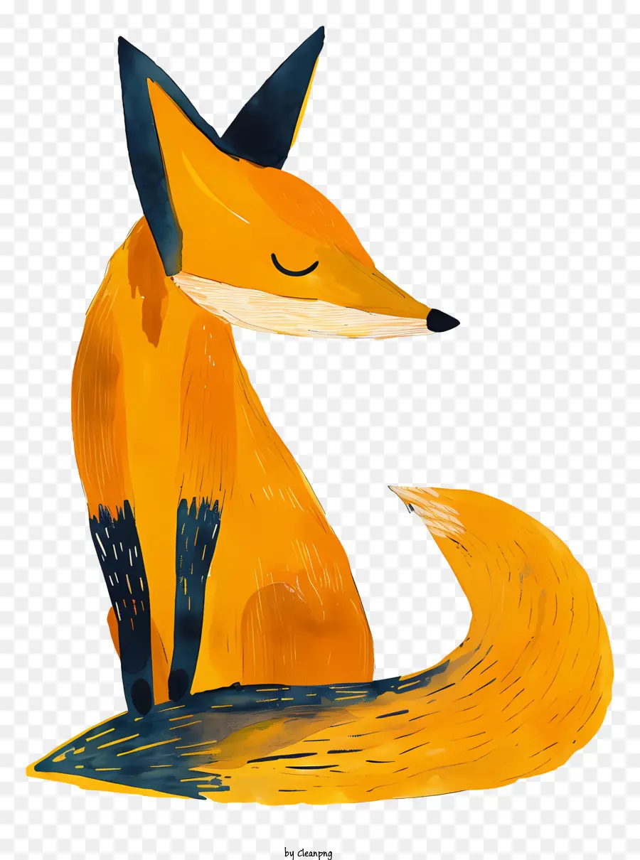 Fox，Jaune Fox PNG