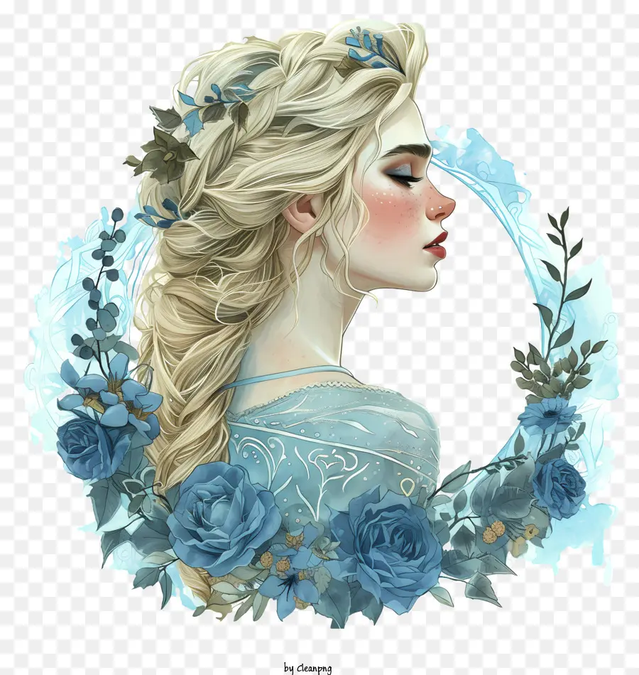 Princesse Disney，Fille Blonde PNG