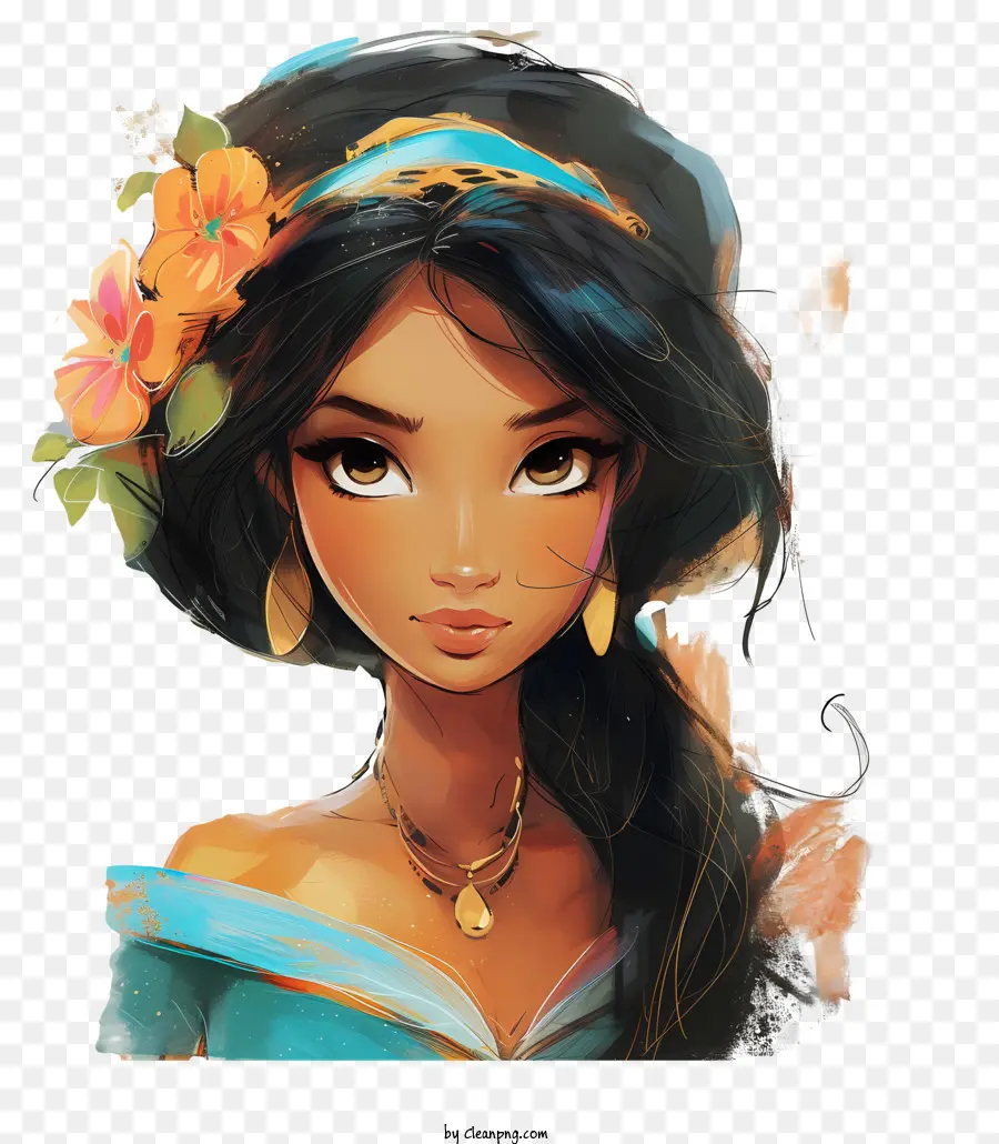 Disney Princesse，Jeune Femme PNG