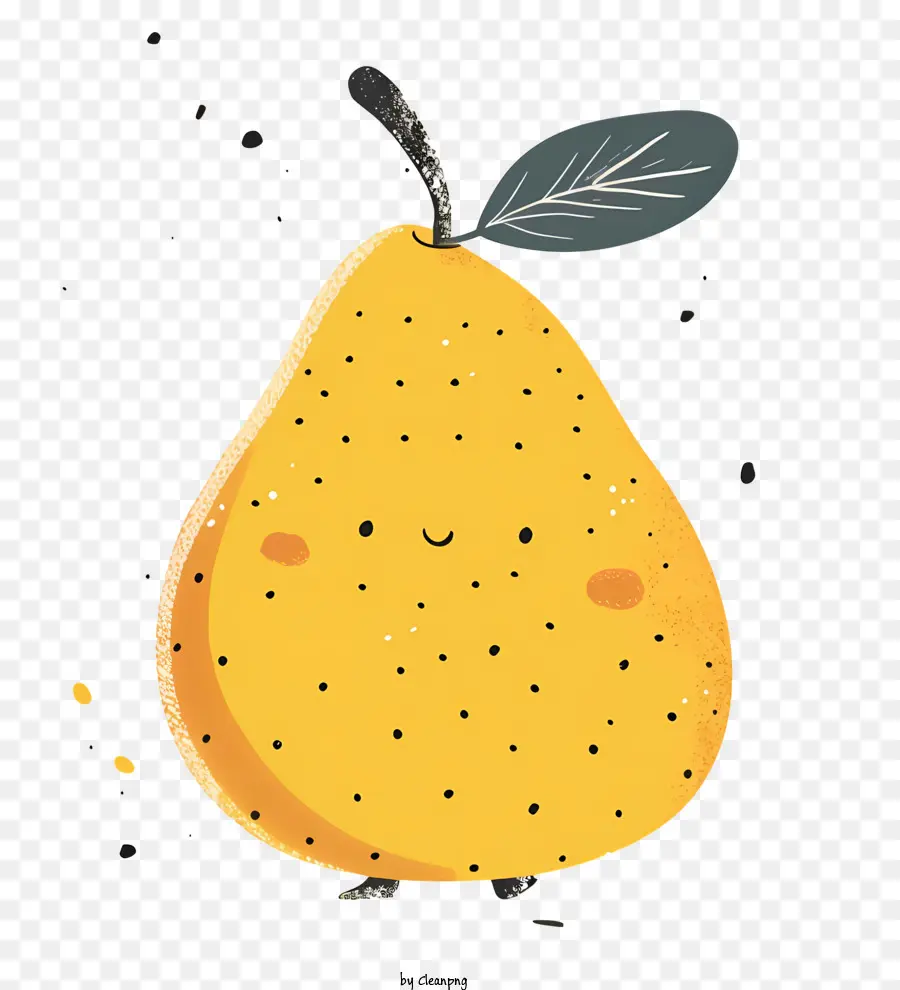 Poire De Dessin Animé，Poire Mignonne PNG