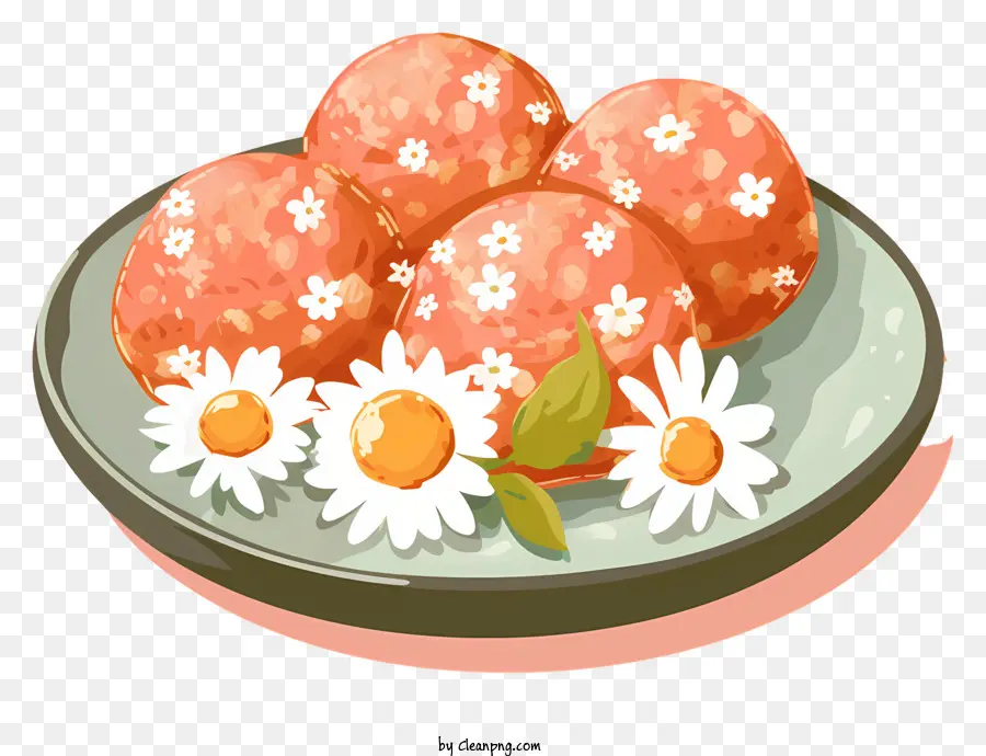 Laddu，Bonbons Roses PNG