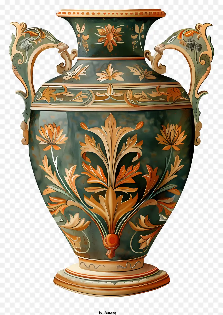 Romain Vase，Peinture à L'huile PNG
