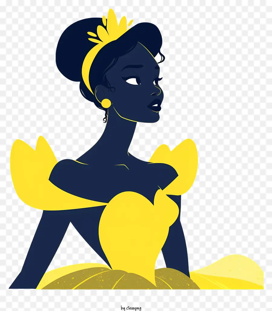 Disney Princesse，Femme Silhouette PNG