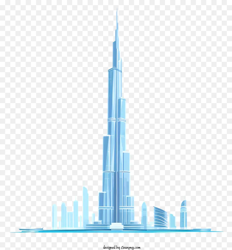 Burj Khalifa，Grand Bâtiment PNG