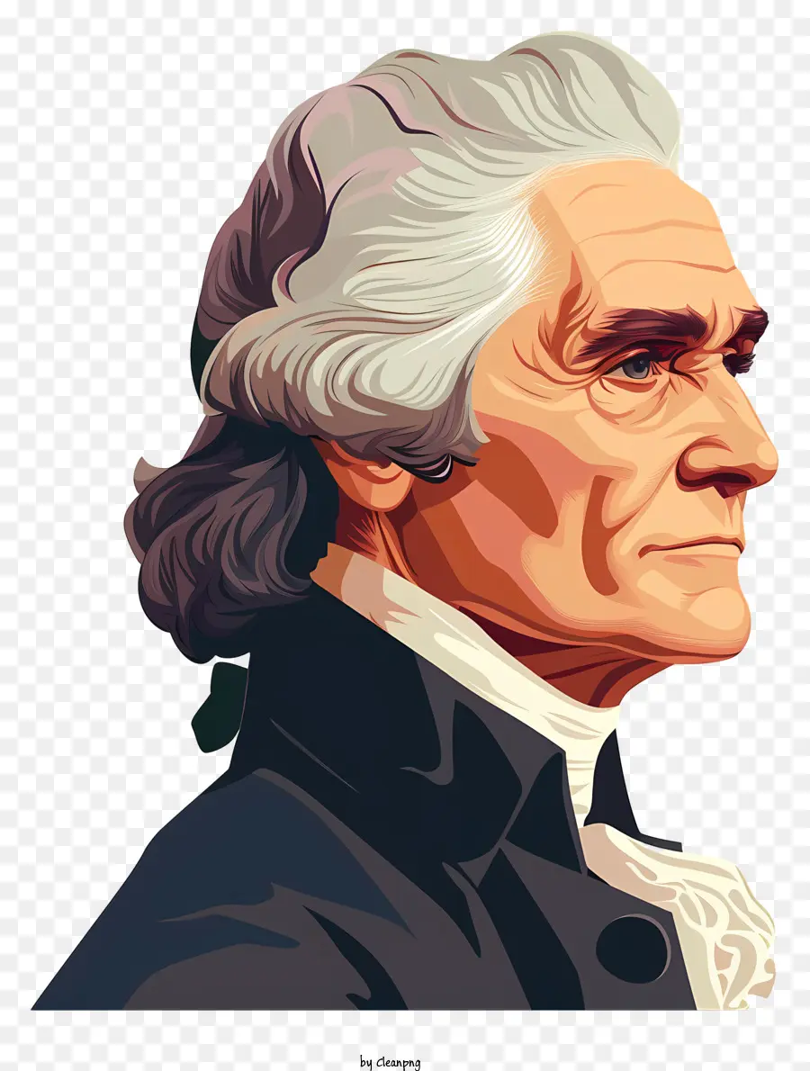 Thomas Jefferson，Portrait PNG