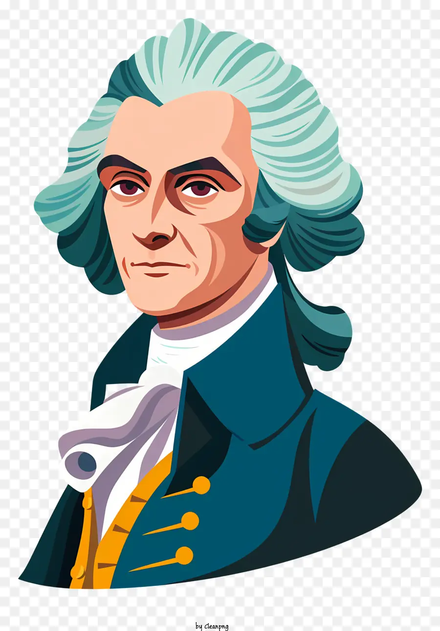 Thomas Jefferson，Homme âgé PNG