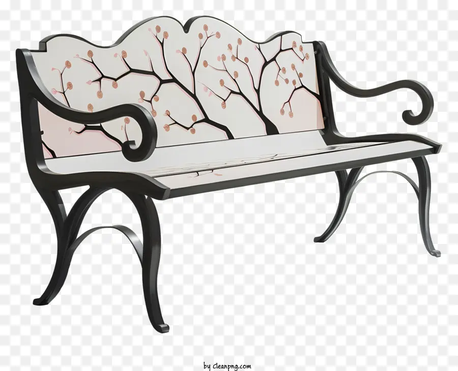 Banc De Jardin，Banc En Bois PNG