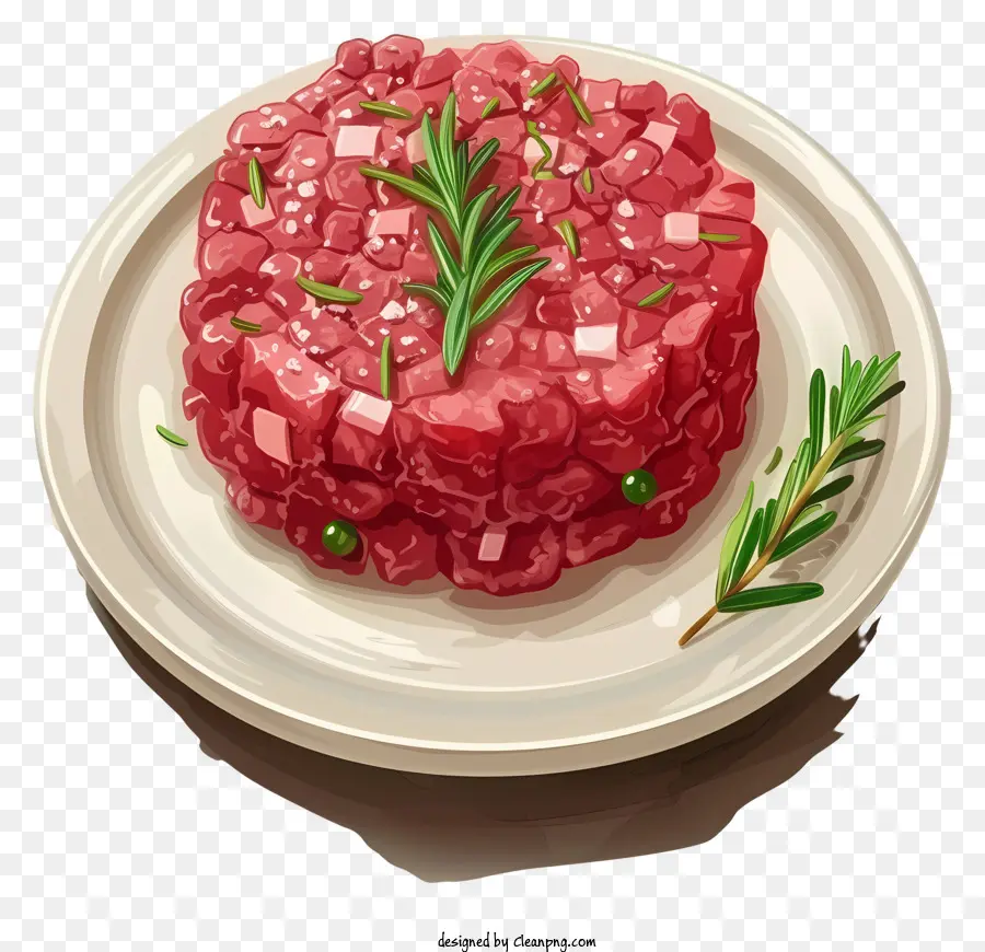 Le Steak Tartare，Boeuf PNG