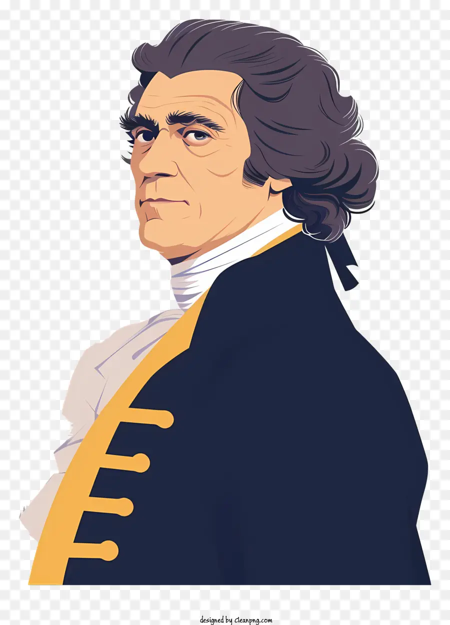 Thomas Jefferson，Général George Washington PNG