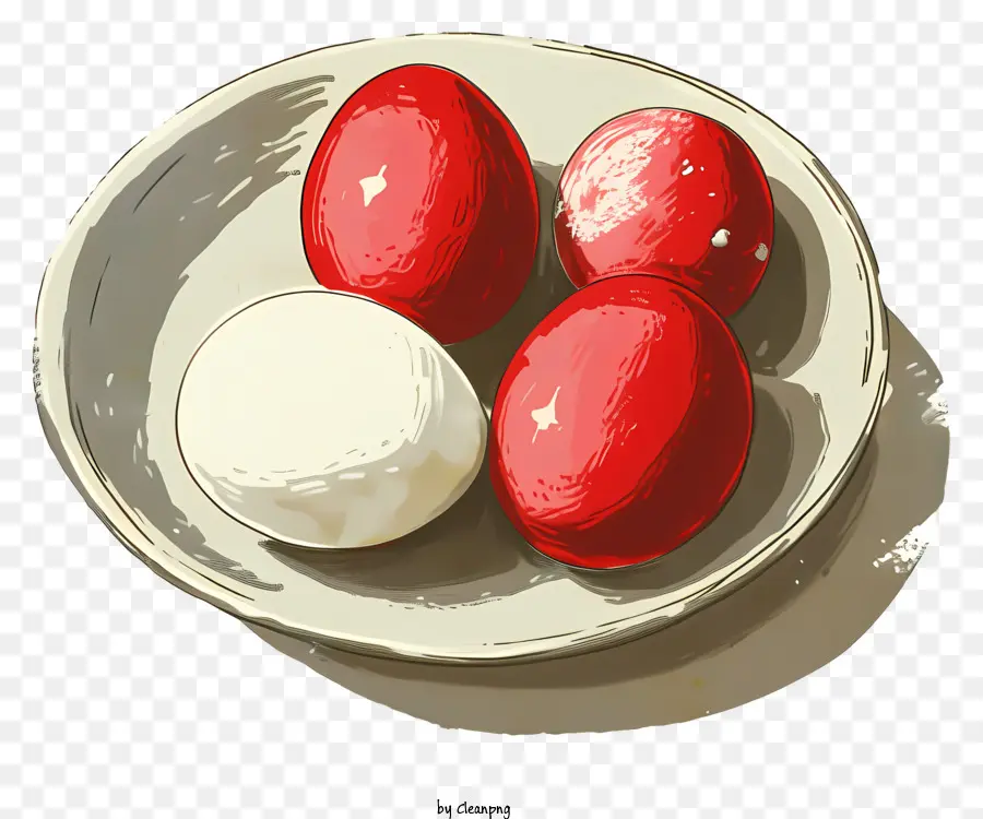 Les œufs，Les Oeufs Peints PNG