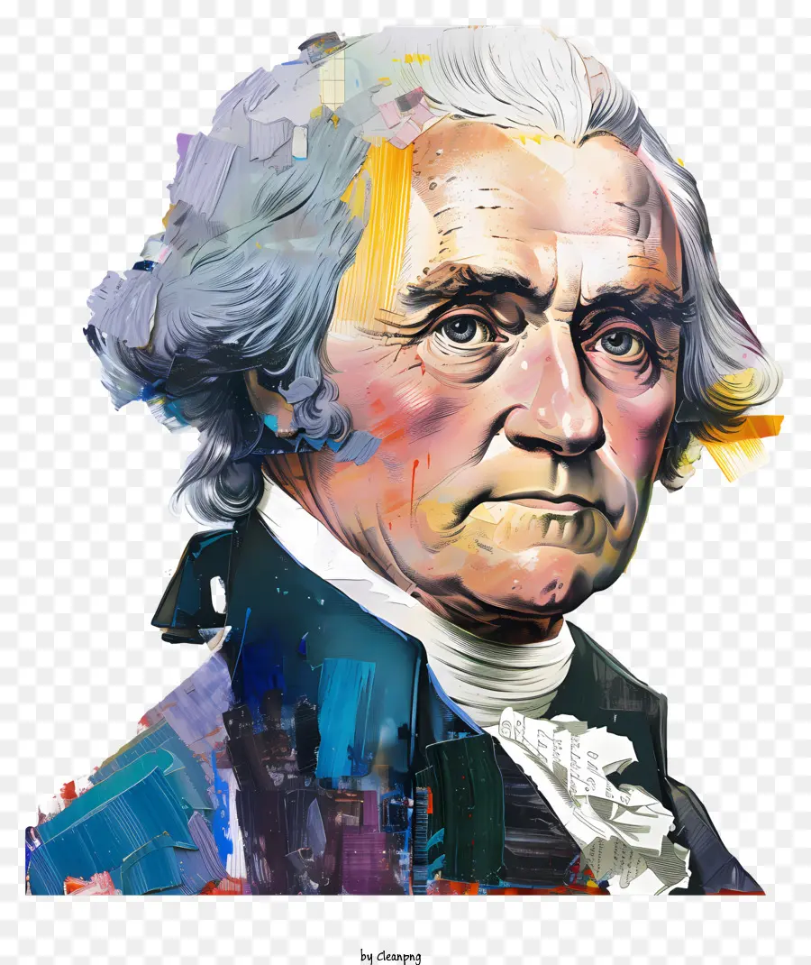 Thomas Jefferson，Portrait PNG