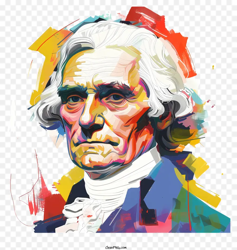 Thomas Jefferson，Portrait De Thomas Jefferson PNG