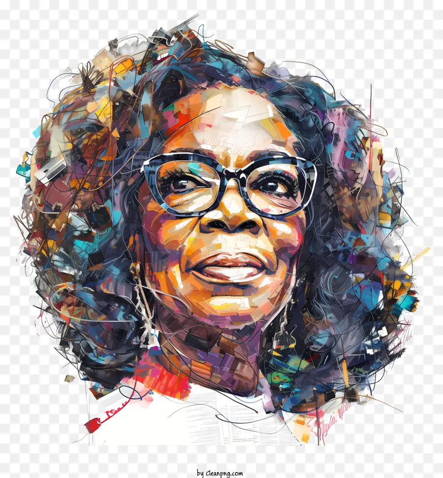 Oprah Winfrey，Portrait De Femme PNG