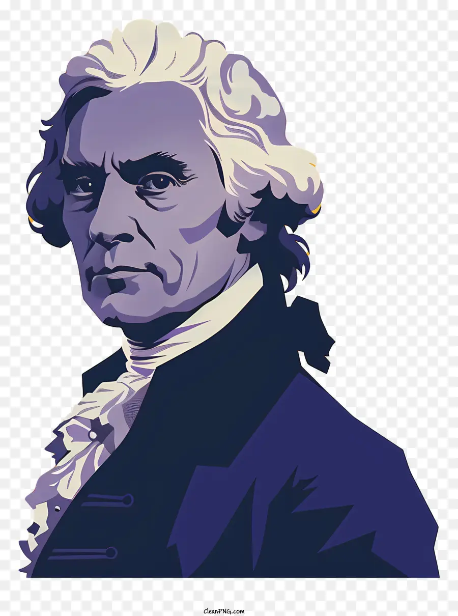 Thomas Jefferson，Peinture PNG