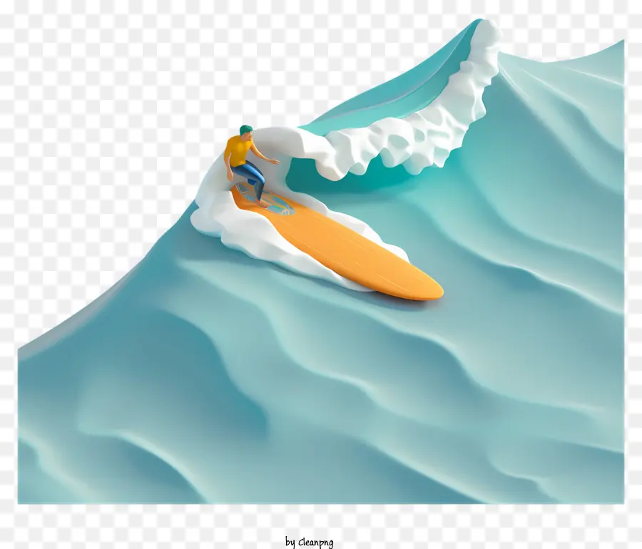 Surfeur，Vague PNG