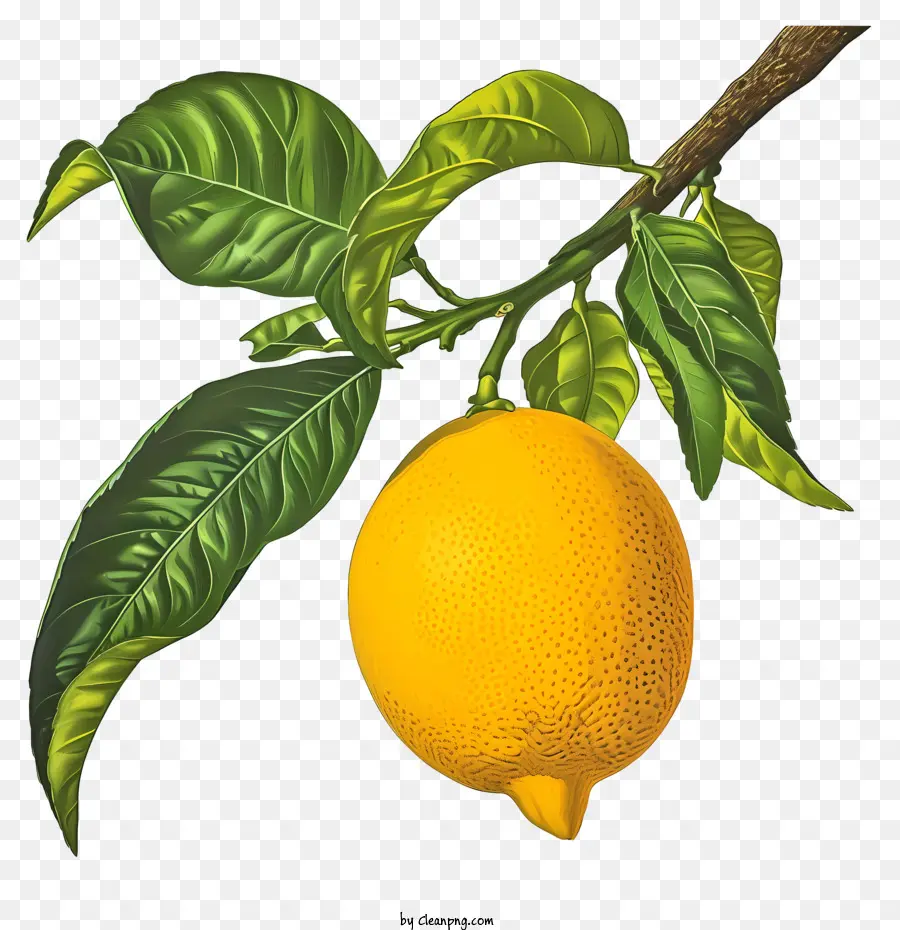 Citron，Feuilles PNG