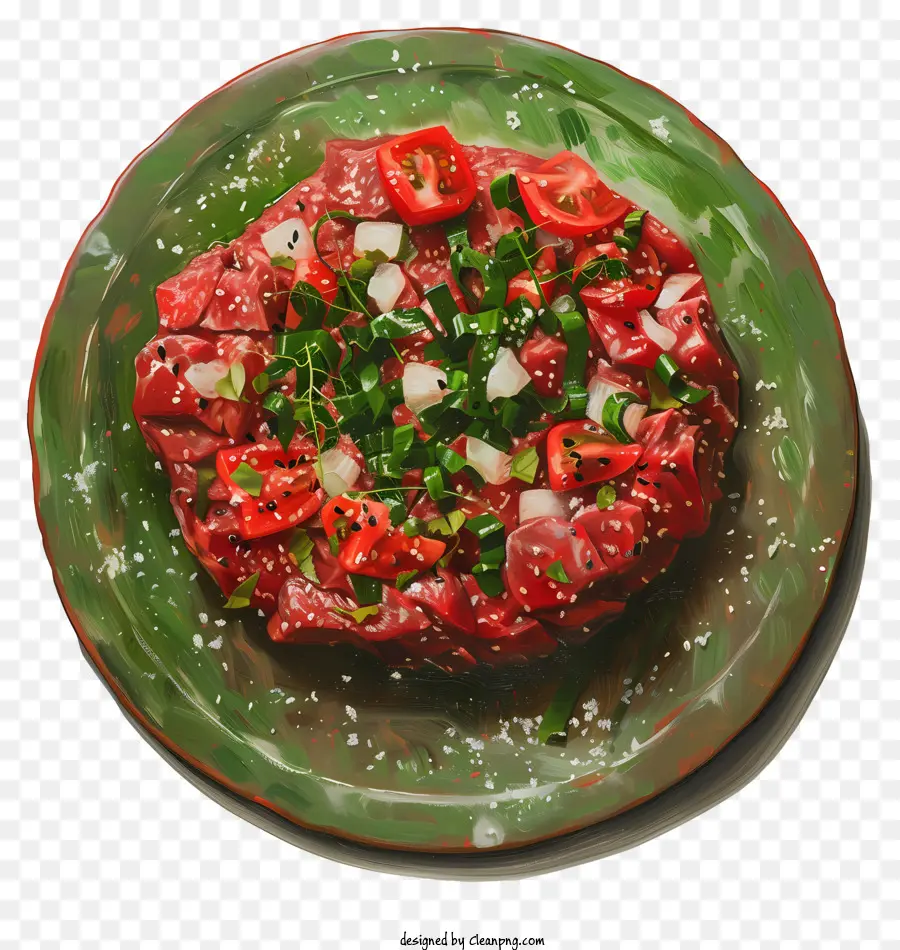 Le Steak Tartare，La Viande PNG