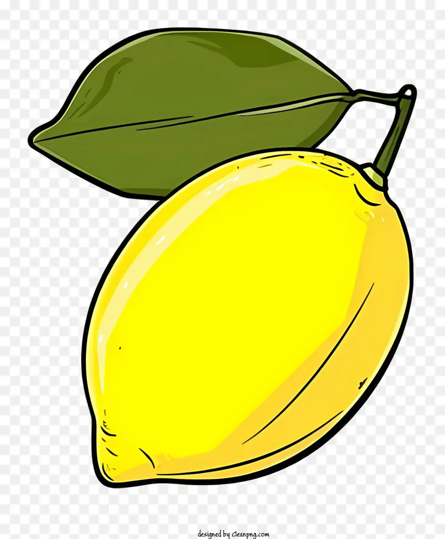Citron，Feuille Verte PNG