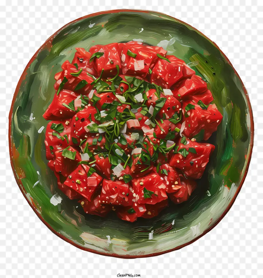 Steak Tartare，Viande Crue PNG