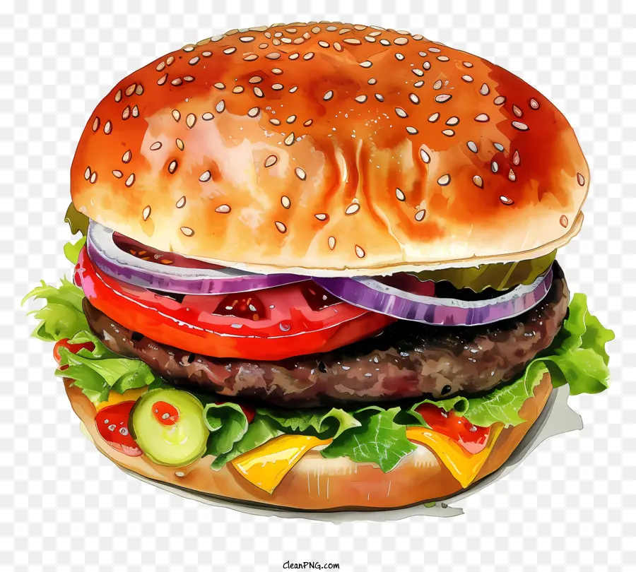 Hamburger，Cheeseburger PNG