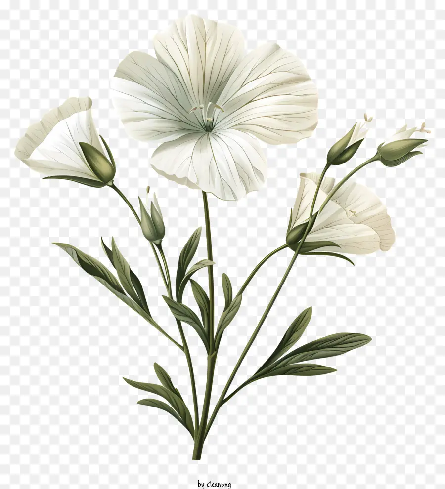 Fleurs Blanches，Fleur Blanche PNG