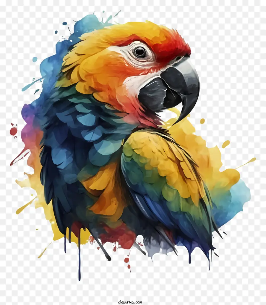 Oiseau，Coloré Parrot PNG