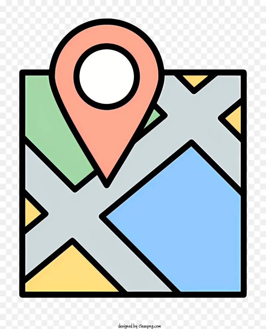 Logo Google Maps，Carte PNG